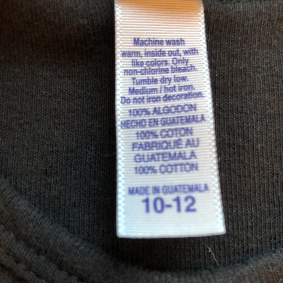 Bella girl black cap sleeve tee with Cooperstown and baseball in sparkly gems - Picture 3 of 7